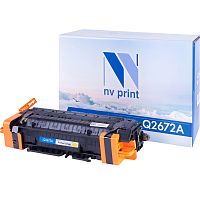 Картридж NV Print NV-Q2672A yellow для HP Color LJ 3500/3550/3550N/3700 (4000k)