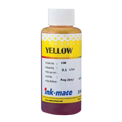 Чернила для Epson (T6644) L100/ L200 (100мл, yellow, Dye) EIM-200Y Ink-Mate Чернила для Epson (T6644) L100/ L200 (100мл, yellow, Dye) EIM-200Y Ink-Mate