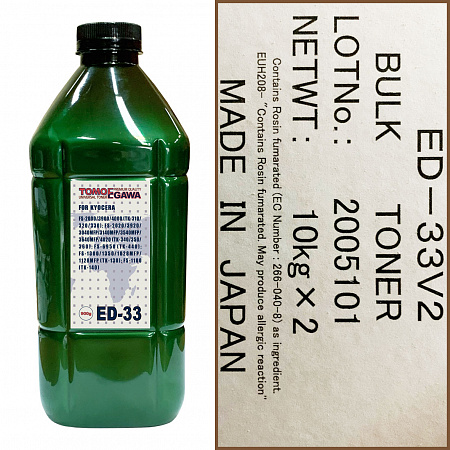 Тонер Green Line для Kyocera Универсал тип ED-33 (фл,900,TOMOEGAWA) Тонер Green Line для Kyocera Универсал тип ED-33 (фл,900,TOMOEGAWA)