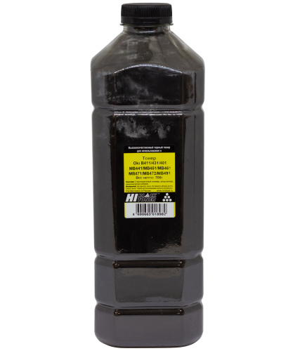 Тонер Hi-Black для Oki B411/431/401/MB441/MB451/MB461/MB471/MB491 канистра, 700 гр.