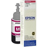 Чернила Epson L800 (О) C13T67334A, magenta, 70ml оригинальные