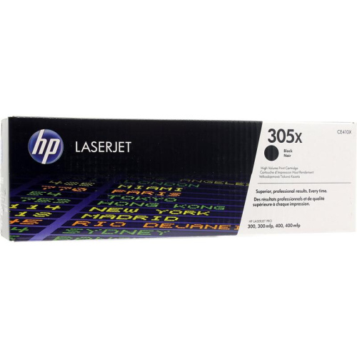 Картридж HP (CE410X) №305X black для Color LJ Pro300/CM351/Pro400, 4000 стр.