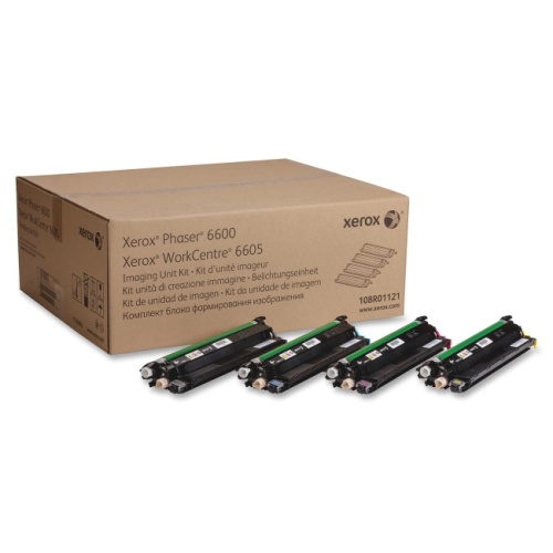 Комплект блоков формирования изображения Xerox 108R01121 CMYK 60K Phaser 6600 WC 6605 ориг.