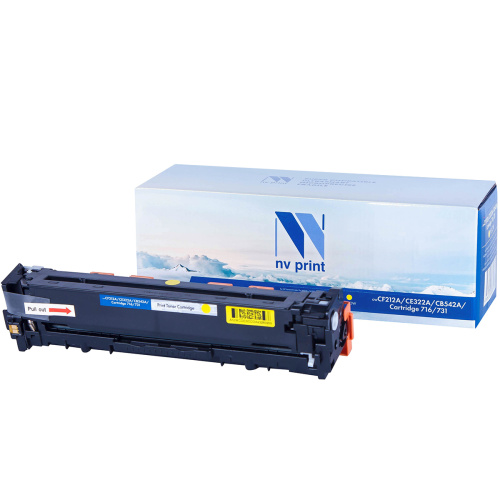 Картридж NV Print NV-CF212A/CE322A/CB542A/Canon 716/731 Yellow для HP LaserJet Color Pro M251n/M276n/CP1525n/CM1415fn/CP1215/CM1312 (1600k)