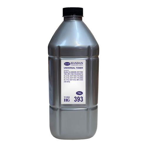 Тонер для Brother Универсал тип HG 393 (фл,750,HANDAN) Silver ATM Тонер для Brother Универсал тип HG 393 (фл,750,HANDAN) Silver ATM