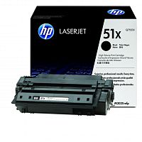 Картридж HP (Q7551X) black для LJ P3005/P3027/35mfp, 13000 стр.