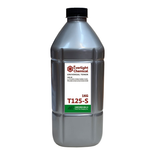 Тонер Silver ATM для HP Универсал тип T125-S (фл,1кг,Everlight/TTI) 