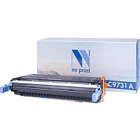 Картридж NV Print NV-C9731A Cyan для HP Color LaserJet 5500/ 5500DN/ 5500DTN/ 5500HDN/ 5500TDN/ 5500N/ 5550/ 5550DN/ 5550DTN/ 5550HDN/ 5550N (12000k)