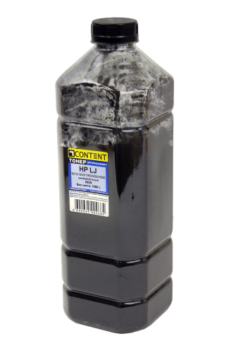 Тонер Content для HP LJ Универсальный 1010/1200/1160/4000/5000 new канистра, 1 кг.