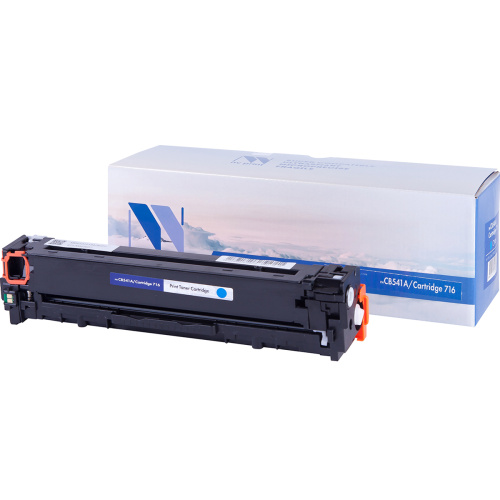 Картридж NV Print NV-CB541A/NV-716 Cyan универсальные для HP/Canon Color LaserJet CP1215/ CP1515n/ MF8030C/ MF8050C/ 8080C (1400k)