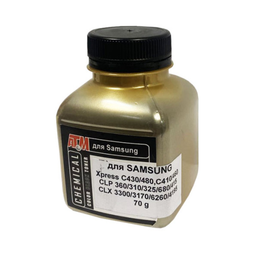 Тонер для Samsung C430/480, CLP360/325, CLP680/415 (фл,70,ч,Chemical) Gold ATM