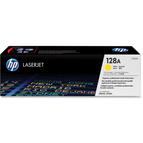 Картридж HP (CE322A) yellow для LJ PRO CP1525N/CP1525NW, 1300 стр.