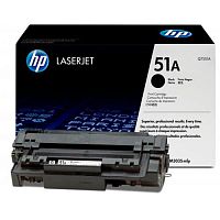 Картридж HP (Q7551A) black для LJ P3005/P3027/35mfp, 6500 стр.