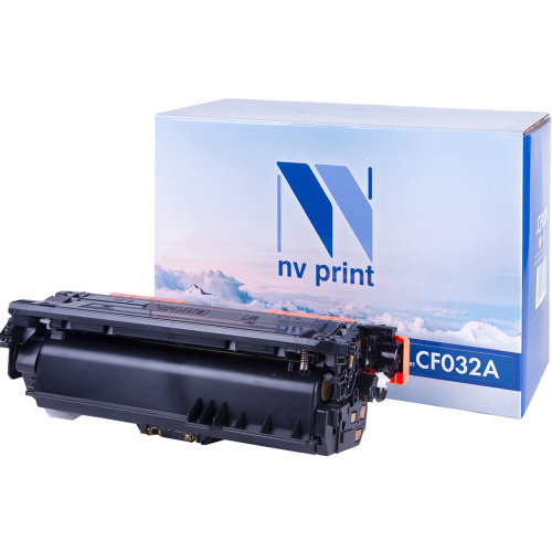 Картридж NV Print NV-CF032A Yellow для HP Color LaserJet CM4540/CM4540f/CM4540fskm (12500k)