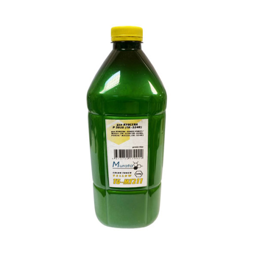 Тонер для Kyocera ECOSYS P5021/P5026 (TK-5220/5240) (фл,500,желт,TG-MT211 Murata) Green Line