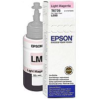 Чернила Epson L800 (О) C13T67364A, light magenta, 70ml оригинальные