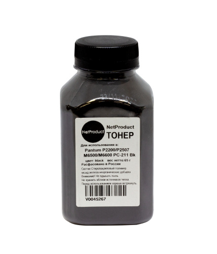 Тонер Pantum для Pantum P2200/P2507/M6500/M6600 PC-211 Bk, 65 г, банка