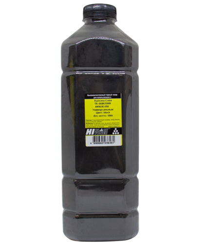Тонер Hi-Black Универсальный для Kyocera Color TK-560K/590K/895K/8315K, Bk, 500 г, канистра