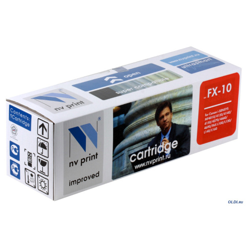 Картридж NV Print NV-FX-10 для Canon MF4018/ MF4120/ MF4140/ MF4150/ MF4320d/ MF4330d/ MF4340d/ MF4350d/ MF4370dn/ MF4380dn/ MF4270/ MF4660PL (2000k) фото 2